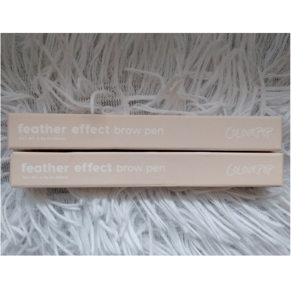 🆕️Colourpop Feather Effect Brow Pen, Light Brown — 2 Count